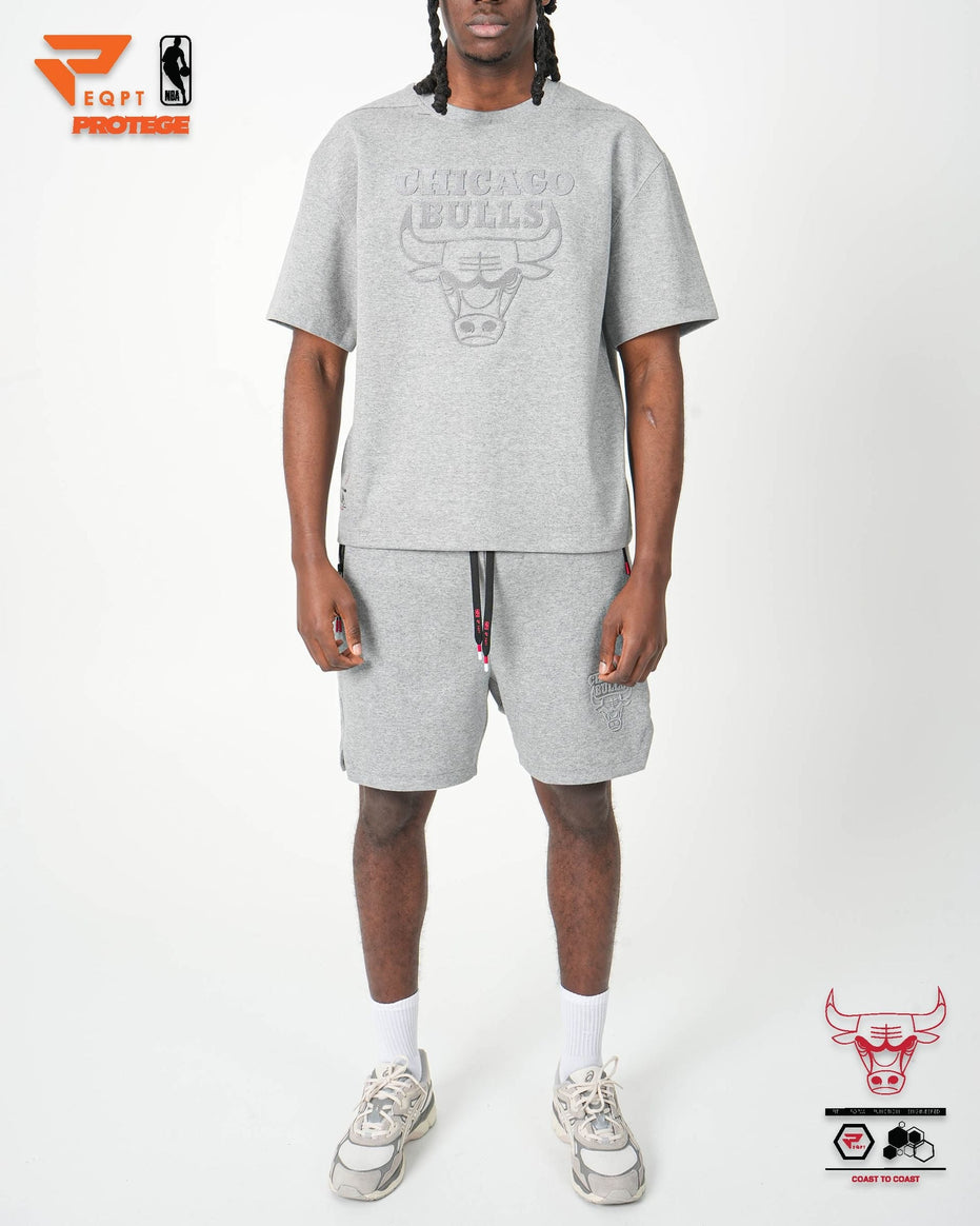 Chicago Bulls - NBA Men's Eco-Poly Interlock Tee T-Shirt