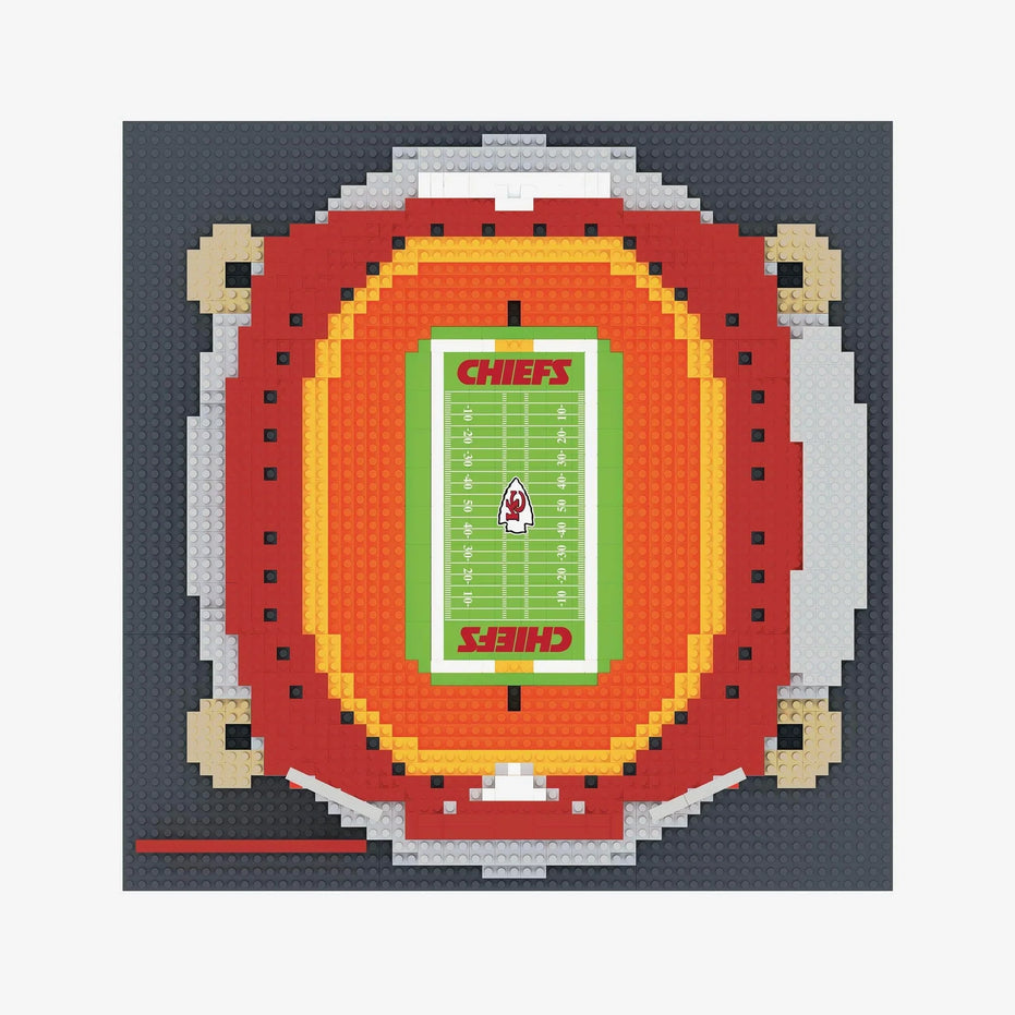 Kansas City Chiefs - NFL Arrowhead BRXLZ Stadium Building Brick