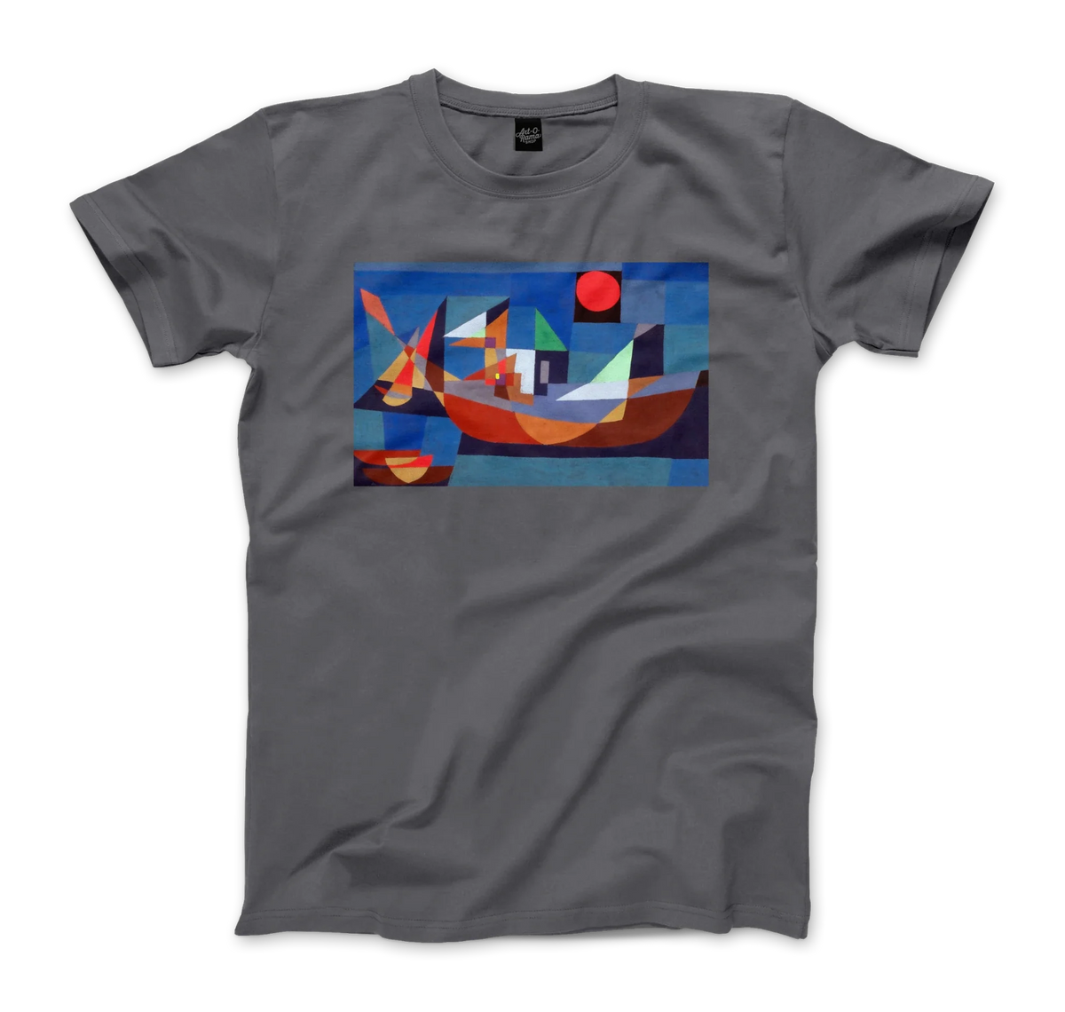 Paul Klee, Ruehende Schiffe (Resting Ships), 1927 Artwork T-Shirt
