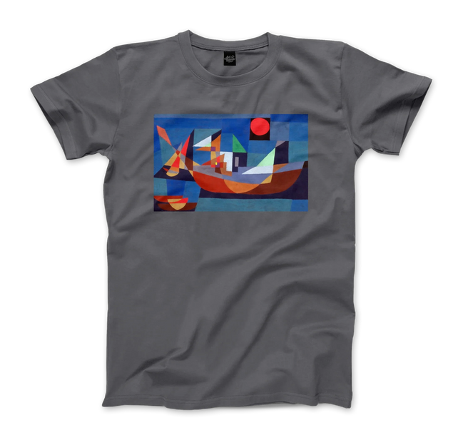 Paul Klee, Ruehende Schiffe (Resting Ships), 1927 Artwork T-Shirt