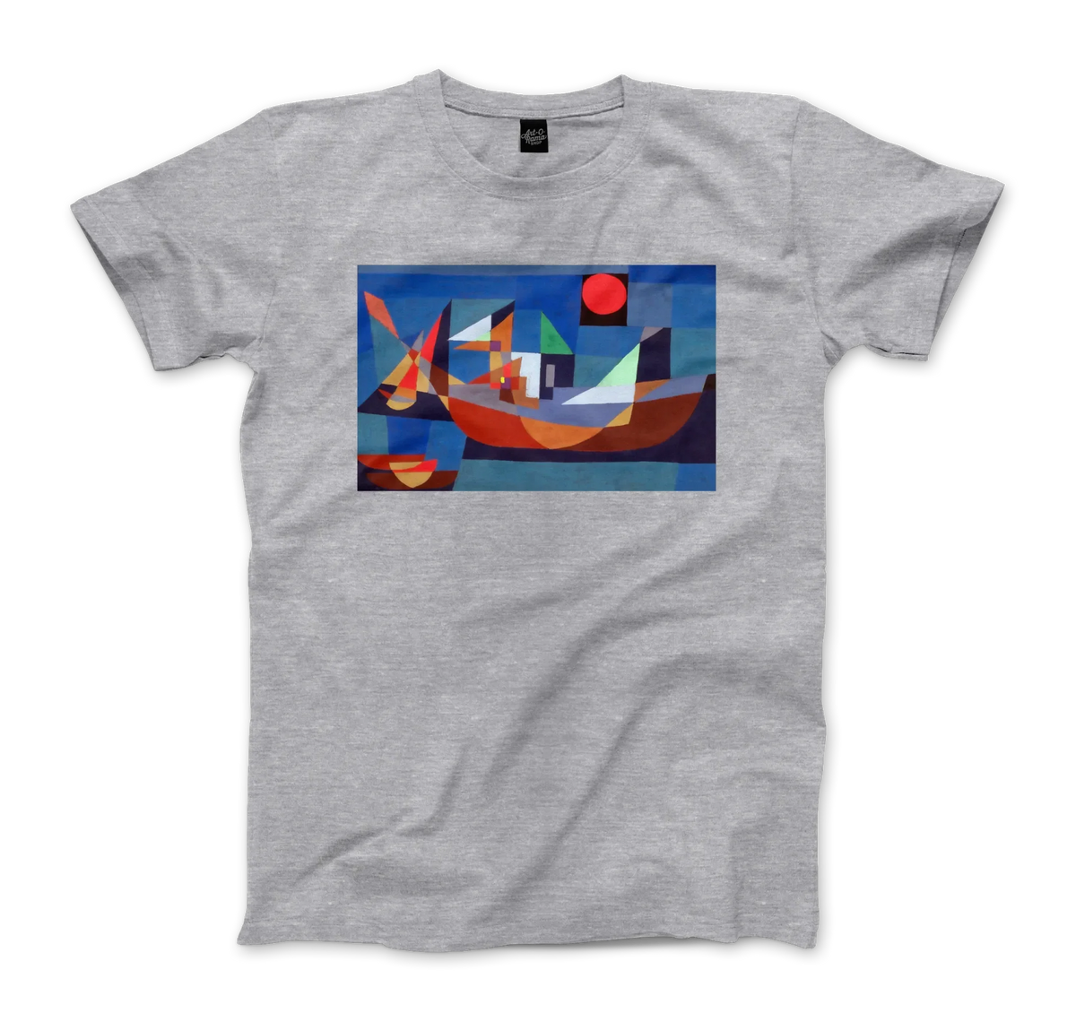 Paul Klee, Ruehende Schiffe (Resting Ships), 1927 Artwork T-Shirt