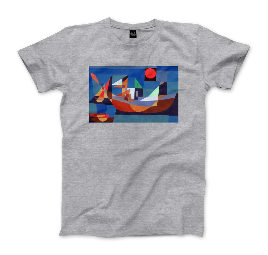 Paul Klee, Ruehende Schiffe (Resting Ships), 1927 Artwork T-Shirt