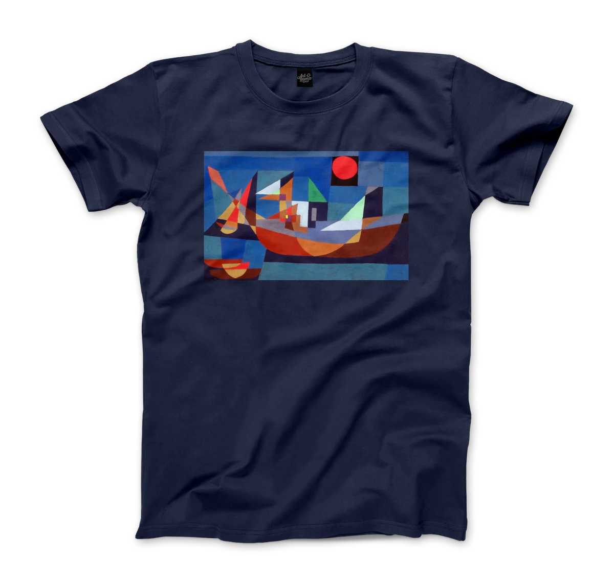 Paul Klee, Ruehende Schiffe (Resting Ships), 1927 Artwork T-Shirt
