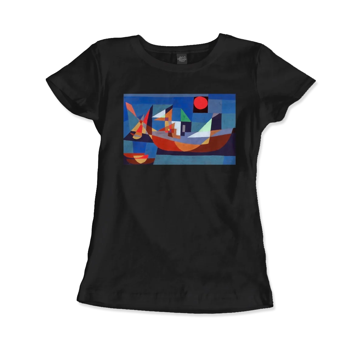 Paul Klee, Ruehende Schiffe (Resting Ships), 1927 Artwork T-Shirt