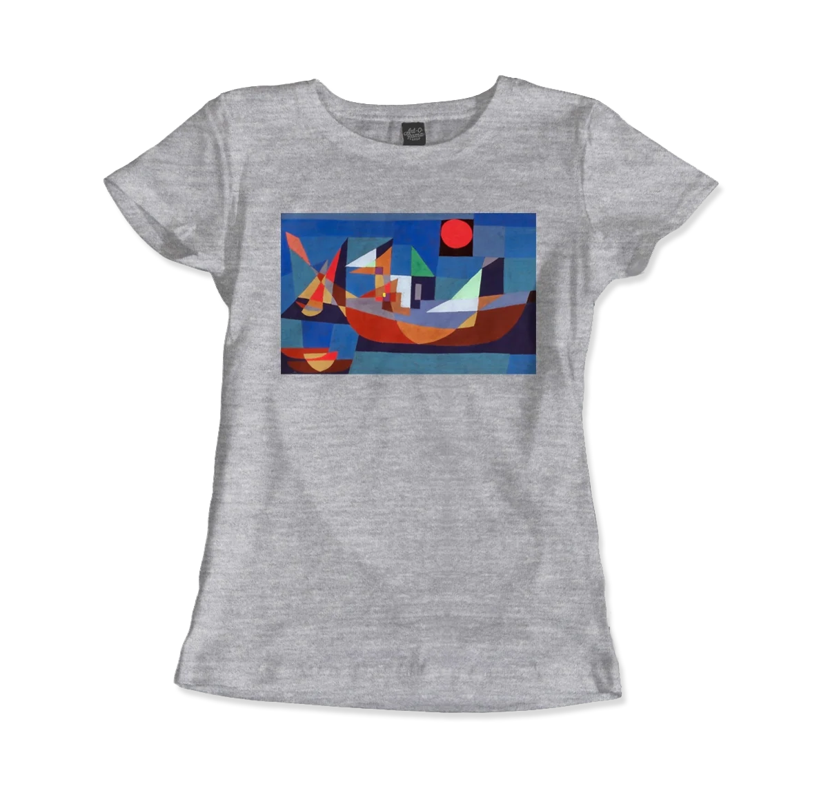 Paul Klee, Ruehende Schiffe (Resting Ships), 1927 Artwork T-Shirt