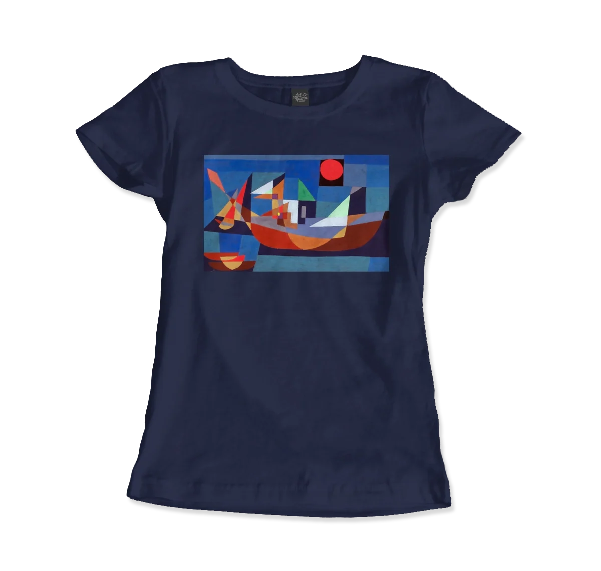 Paul Klee, Ruehende Schiffe (Resting Ships), 1927 Artwork T-Shirt