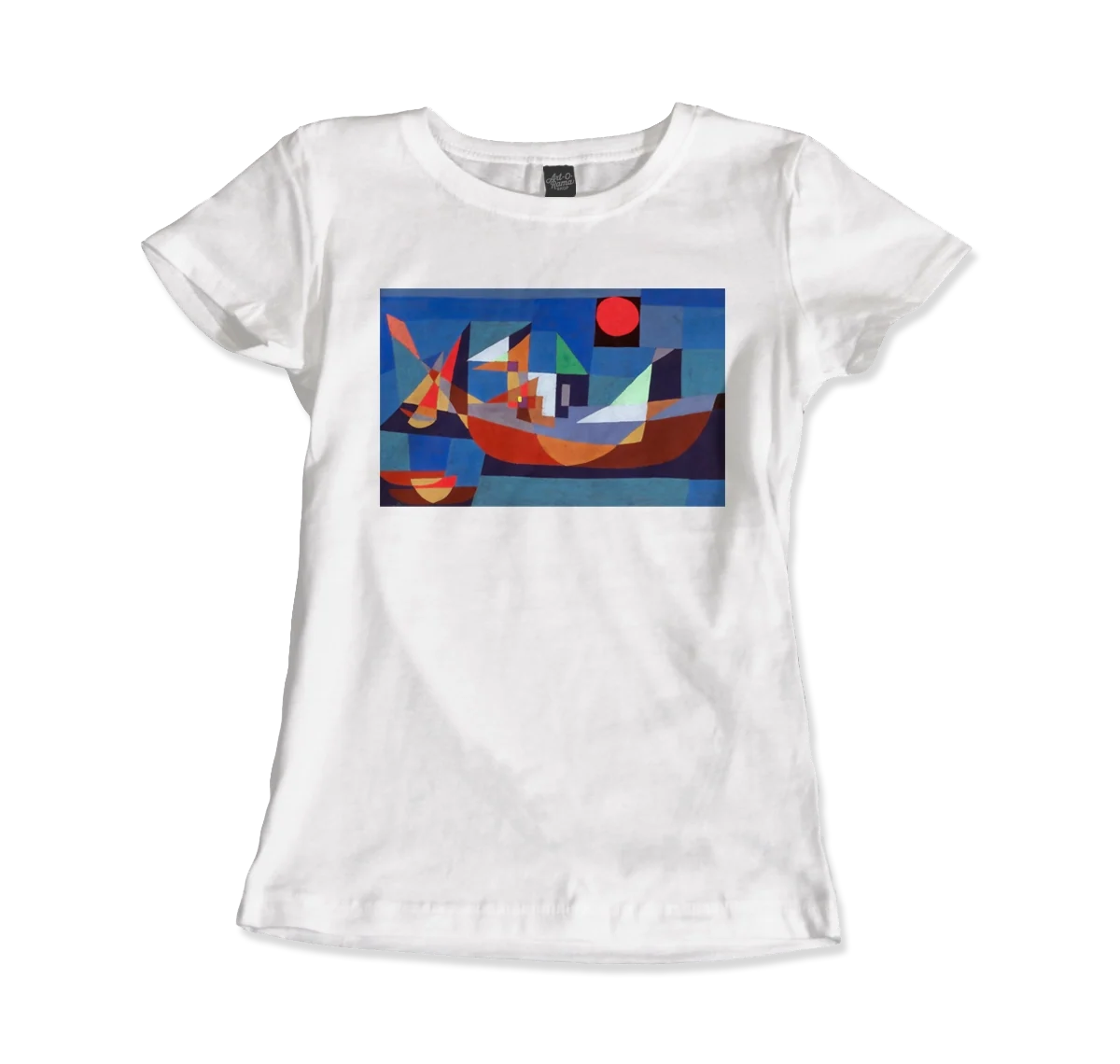 Paul Klee, Ruehende Schiffe (Resting Ships), 1927 Artwork T-Shirt