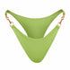 The Segara High-Cut Recycled Bikini in Pistachio Green