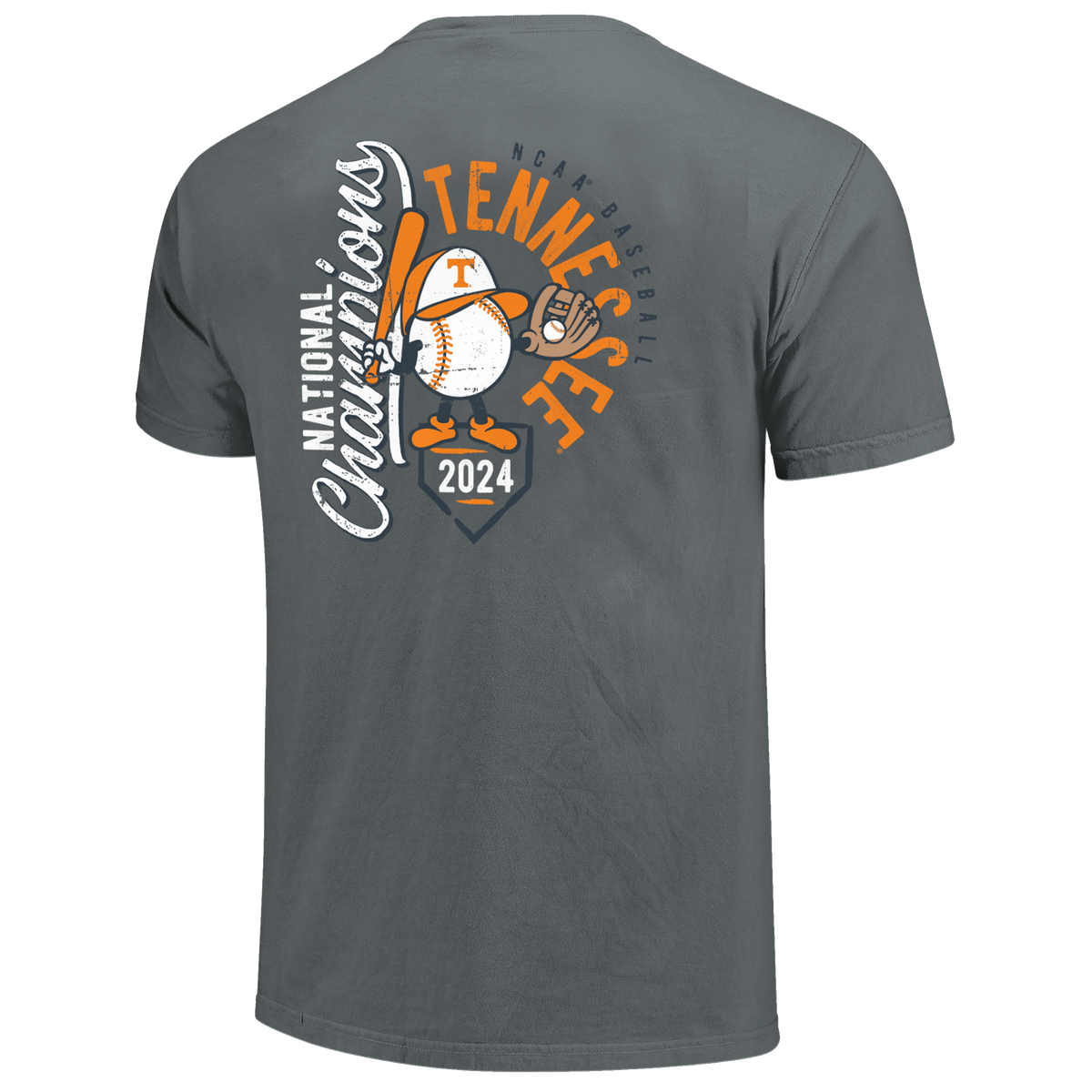 Tennessee Volunteers - Baseball Guy Champions T-Shirt