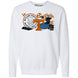 Tennessee Volunteers - NCAA Layer Patch LAN Crewneck Long Sleeve