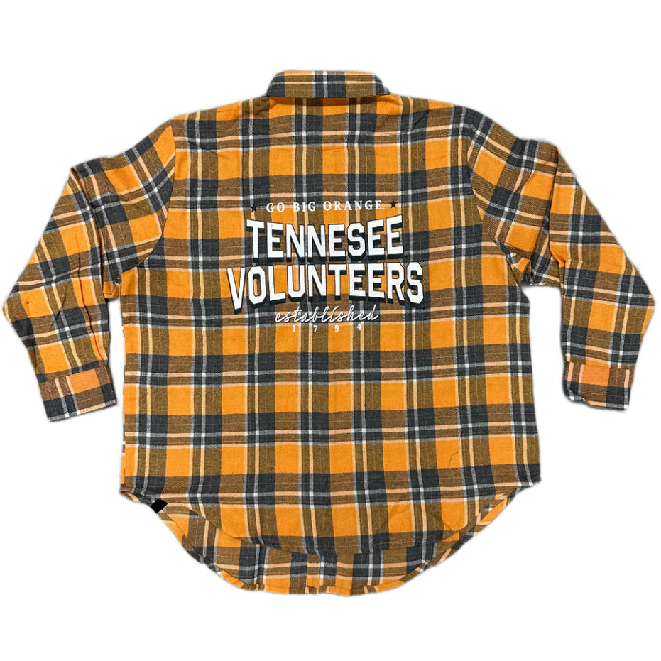 Tennessee Volunteers - NCAA Dunn Dream Os Plaid Shirt