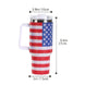 USA Flag 40oz Bling Colossal Tumbler