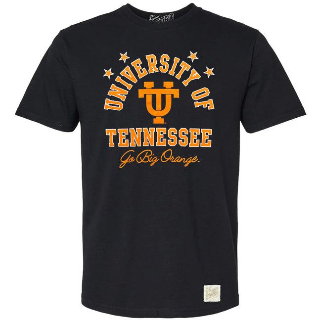 Tennessee Volunteers - Black Adult T-Shirt