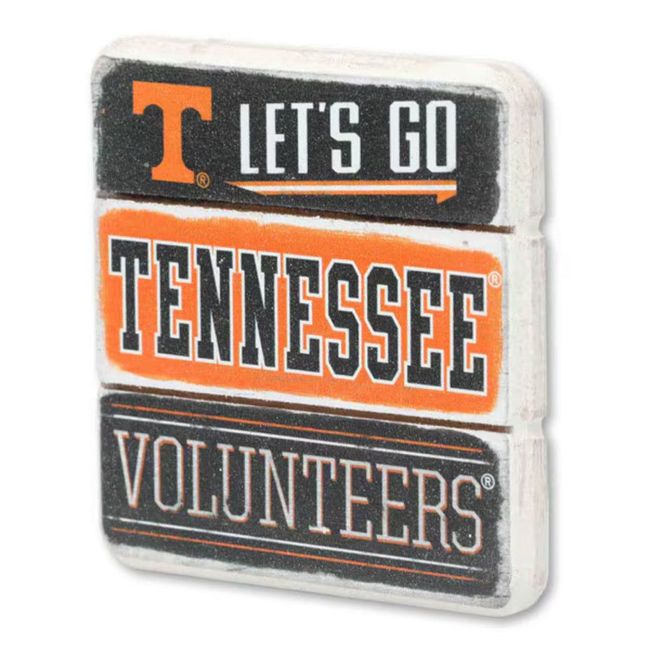 Tennessee Volunteers - University of Tennessee Knoxville Planked Wood Magnet