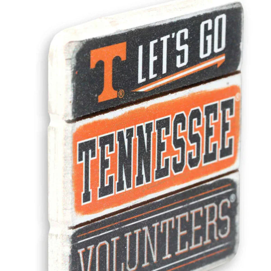 Tennessee Volunteers - University of Tennessee Knoxville Planked Wood Magnet