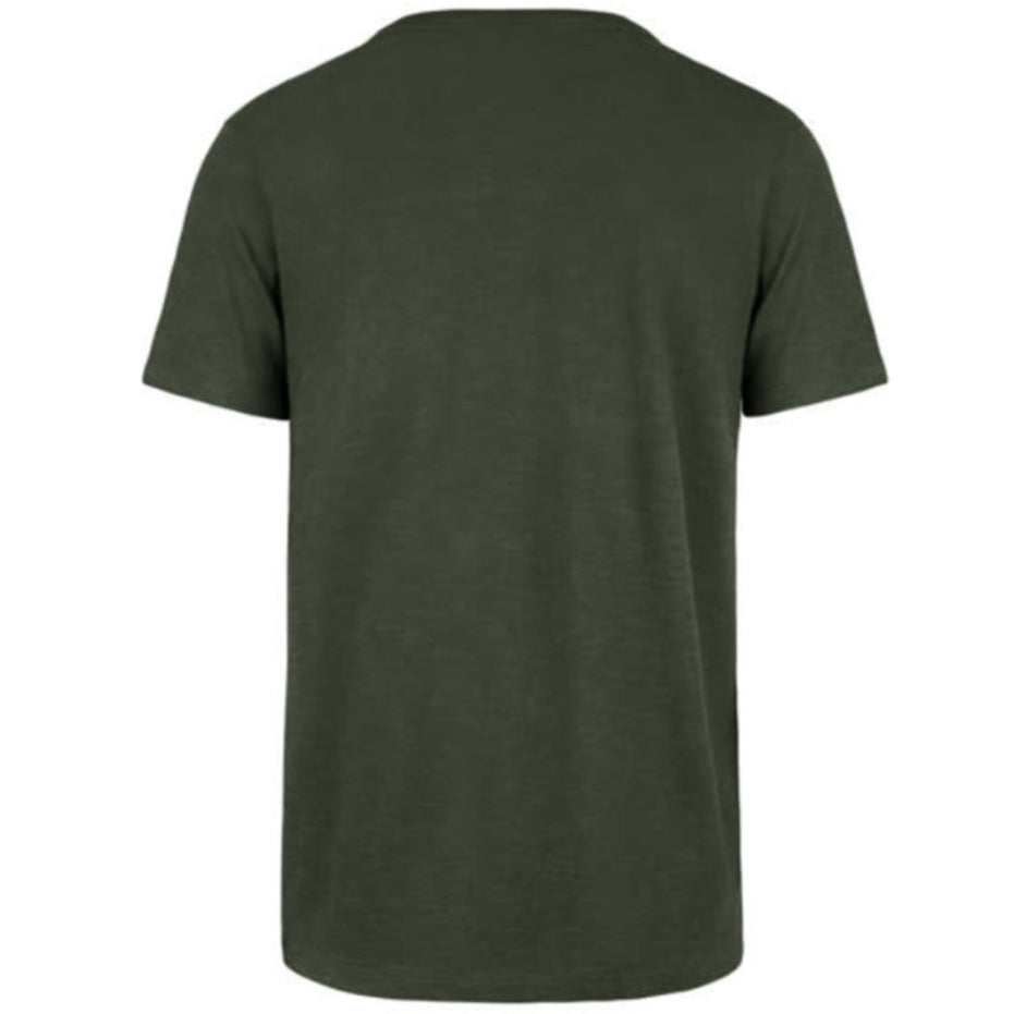 Miami Hurricanes - Vintage Bottle Green Grit Scrum T-Shirt