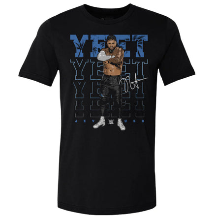 WWE Yeet - Jey Uso Black Adult T-Shirt