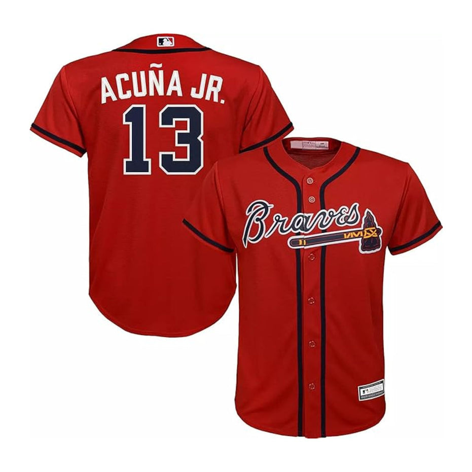 Atlanta Braves - MLB Ronald Acuña Jr. Youth Jersey