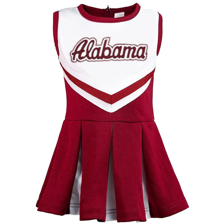 Alabama Crimson Tide Girls Infant Time for Recess Cheer Dress