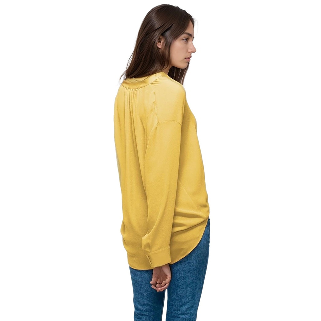 Pleione Women's Tie Hem Blouse