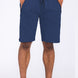 Cotton Blend Lounge Sweat Shorts with Zipper Pockets