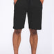 Cotton Blend Lounge Sweat Shorts with Zipper Pockets