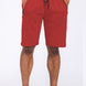 Cotton Blend Lounge Sweat Shorts with Zipper Pockets