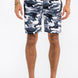 Cotton Blend Lounge Sweat Shorts with Zipper Pockets