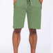 Cotton Blend Lounge Sweat Shorts with Zipper Pockets