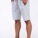 Cotton Blend Lounge Sweat Shorts with Zipper Pockets