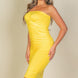 4-way Ruched Tube Midi Dress