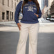 Plus Size Graphic Kangaroo Pocket Drawstring Hoodie