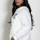 Plus Size Graphic Kangaroo Pocket Drawstring Hoodie