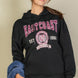 Graphic Kangaroo Pocket Drawstring Hoodie