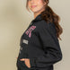Graphic Kangaroo Pocket Drawstring Hoodie