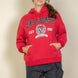 Graphic Kangaroo Pocket Drawstring Hoodie