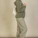 Graphic Kangaroo Pocket Drawstring Hoodie