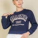 Graphic Drop Shoulder Sweatshirt