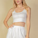 Crop Tank Top And Shorts Set