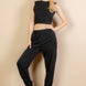 French Terry Elastic Waist Tank Top & Joggers Set