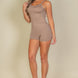 Split Back Cami Top & Shorts Set