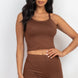 Split Back Cami Top & Shorts Set