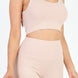 Ribbed Crop Top & Leggings Set
