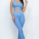 Ribbed Crop Top & Leggings Set