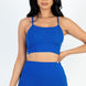 Ribbed Cami Crop Top & Ruched Shorts Set