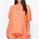 Loose Fit Top & Biker Shorts Set
