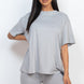Loose Fit Top & Biker Shorts Set