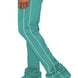 Mens Side Pipe Stacked Flare Pants