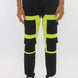 Color Block Cargo Track Pant
