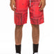 Mens Paisley Bandana Print Shorts